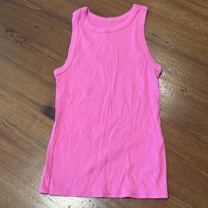 A New Day Pink Tank Top Sleeveless Crew Neck